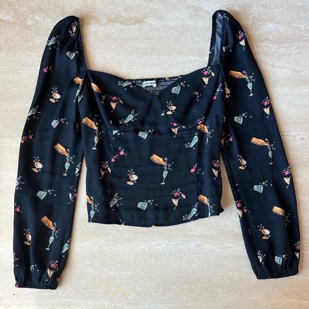 Reformation Cocktail Party Reign Top